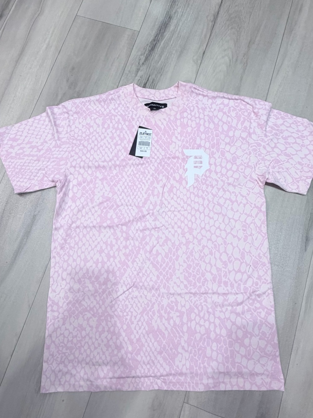 Primitive Pink Short Sleeve Graphic Tee